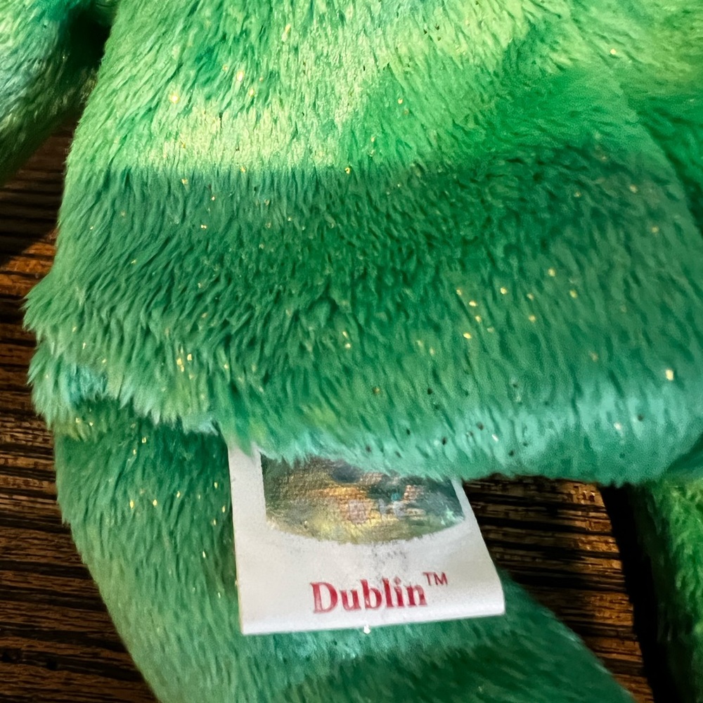 3 Beanie Babies, TY, NWT, Collectable, Vintage,☘️, Dublin,Stripes,Ants - Picture 8 of 10